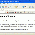 خطای ارور 500 Internal Server Error